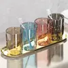 Vaso para Enjuague Bucal, Vaso para Cepillado Dental Simple y de Alta Gama, Vaso para Enjuague Bucal, Vaso Portátil de Viaje, Vaso para Enjuague Bucal de Baño para el Hogar al por Mayor