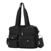 Bolsa de Tela Oxford de Nylon 2025 Nueva Bolsa Cruzada para Madres Gran Capacidad Lona Bolso de Hombro para Mujer Bolso Grande Mochila Casual