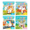 Collage Geométrico 3D Transfronterizo Juguetes Educativos Estereoscópicos Preescolar Potenciadores de Concentración Pegatinas Manualidades DIY para Niños