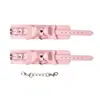 Juguetes sexuales, accesorios SM, conjunto de bondage con lazo de cuero brillante, esposas y tobilleras de restricción, dispositivo de tortura de tres piezas, disponible para entrega