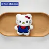 Florcita de Dibujos Animados Peluche de Hello Kitty Cuerpo Entero Gato Kt Broche Colgante Grande y Pequeño Accesorios Accesorios para Ropa