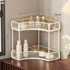 Prateleira de Armazenamento de Cosméticos, Pia de Banheiro, Organizador de Pincéis de Maquiagem de Grande Capacidade, Limpador Facial, Prateleira de Armazenamento de Óleo Demaquilante