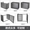 Persianas de Aleación de Aluminio Personalizadas, Rejilla Exterior de Aire Acondicionado, Cubierta Protectora, Valla, A Prueba de Viento, Transpirable, Disipación de Calor y A Prueba de Lluvia