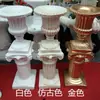 Suprimentos de Casamento Coluna Romana Vaso de Flores Escultura Pilar Estilo Europeu Ornatos de Guia de Estrada Adereços para Fotografia de Estúdio de Casamento