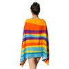 Nueva Toalla de Baño a Rayas de Colores Temu Venta Caliente Transfronteriza Toalla de Playa de Microfibra Toalla de Playa Absorbente Estampada Hecha a Medida