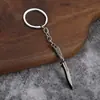 Varorant periférico pilhagem impressão arma bandido m4 impressão garra faca todo - metal modelo chaveiro pingente