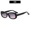 Nuevas gafas de sol punk versátiles de estilo europeo y americano con montura grande ovalada para vacaciones al aire libre, deportes y conducción, gafas de moda transfronterizas