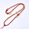 Nuevo Collar de Cuerda de Color Xizang Cuerda Thangka Cuerda Roja para Colgar Algodón Frotado a Mano Cuerda de Cadena para Clavícula Tejido a Mano