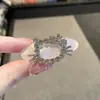 Exquisito y dulce pasador de cristal con pedrería, pinza de cocodrilo, pinza BB, pinza para fleco de frente, pinza lateral, accesorio versátil para el cabello de uso diario