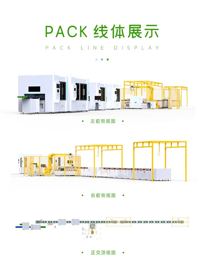 软包电池工商业储能模组PACK半自动生产线_09