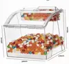 Caja de Exhibición para Supermercado Caja de Comida para Montar en Pared Dispensador de Granos de Alta Transparencia Caja de Caramelos de Gran Capacidad Caja para Frutos Secos
