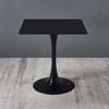 Mesa de Espera para Salón de Uñas, Mesa Auxiliar Tulipán para Balcón, Mesa Redonda Pequeña, Mesa de Comedor, Mesa de Café, Mesa Redonda para Apartamento Pequeño para Uso Doméstico