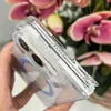 Adecuado para funda de teléfono móvil con pantalla plegable Iphoneduo, Funda abatible de acrílico transparente 18Duo Magnética para teléfono móvil 18