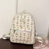 Mochila Linda de Oso para el Trabajo Chica de Universidad 2025 Nueva Moda La Más Fácil de Combinar Mochila de Moda Gran Capacidad Bolsa Escolar
