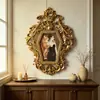 Pintura Decorativa, Pintura de Parede para Sala de Estar, Enfeites de Porta-Retrato para Quarto Francês, Artesanato, Resina Especial, Presentes Fofos à Prova d'Água, Feito à Mão
