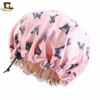 Gorro de Noche Infantil Ajustable Estampado Sade Sombrero Redondo de Doble Capa Sombrero de Cinta para Bebé Gorro de Ducha JDKB-16F