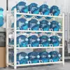 Estante para almacenar botellas de agua, estante grueso para cubetas de agua domésticas, estante de almacenamiento para cubetas de agua junto al dispensador de agua en oficinas de empresas