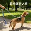 Correa para perro de stock de fábrica, antichoque, cuerda para perro engrosada integrada, correa para pasear perros, cadena para perros, adecuada para perros pequeños, medianos y grandes