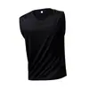 [Exclusivo Transfronterizo] Camiseta Redonda de Seda Helada Talla Grande para Jóvenes y Adultos Moda Casual Verano Fresca para Correr y Deportes