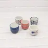 Pequeños Adornos de Tarro de Cerámica Estilo Japonés Taza de Hielo Seco Portapalillos Olla de Hielo Seco para Sashimi Decoración Atmósfera Vajilla Mostaza