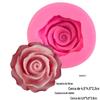 Forma de bolo de chocolate com flor de rosa 3D, forma de bolo, utensílios de silicone para assar, em estoque no atacado