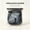 Toalla Exfoliante de Malla Africana para Sauna, Malla de Baño para Sauna, Cepillo para Espalda para Baño de Adultos, Malla Espumosa para Frotar la Espalda
