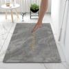 Diatom Tapete Absorvente de Lama para Pés Tapete para Banheiro Tapete Absorvente Antiderrapante de Secagem Rápida Tapete para Banheiro Tapete para Porta de Casa