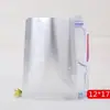 Bolsa de papel de aluminio puro engrosado, bolsa de vacío para mascarillas faciales, envasado de alimentos, máquina de vacío por compresión, papel de aluminio, bolsa para alimentos cocidos y carne