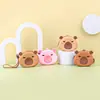 Llavero de Silicona de Bebé Llorando Billetera para Monedas Colgante de Bolso Mini Bolsa para Auriculares Pequeña Billetera Accesorios para Niños