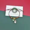 Novo Pulseira de Rena do Papai Noel Quente de Vendas Transfronteiriças Pulseira Luminosa Presente para Melhor Amigo Estudante Joias Atacado Festival