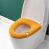3161 Alça Almofada de Vaso Sanitário Universal Tricô Lavável Anel de Vaso Sanitário Capa de Vaso Sanitário Doméstica Almofada de Vaso Sanitário Espessa Quente