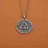 Anillo de Moda Trendy Letra Símbolo Vikingo Collar Joyería
