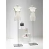 Tienda de Ropa Maniquí Plano de Estilo Coreano Maniquí de Medio Cuerpo Maniquí Humano Falso Soporte de Exhibición Maniquí de Ropa para Mujer Maniquí de Escaparate Accesorios