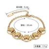 Pulseira Exquisita e Versátil de Aço Inoxidável Borboleta de Verão, Banhada a Ouro e Cravejada com Diamantes, Joia de Mão Elegante e Luxuosa para Mulheres, Presente para Melhores Amigas