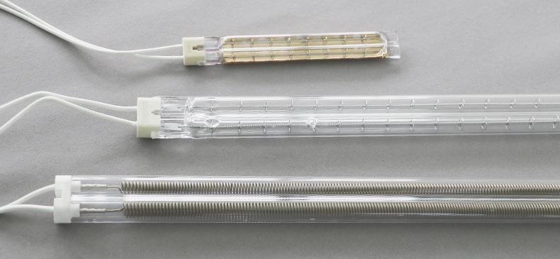 PET塑料吹瓶机加热管工业用透明红外线灯管电热管加热管 uv