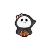 Broche de Metal de Dibujos Animados de Halloween Calabaza Linda Fantasma Calavera Araña Insignia Accesorios para Ropa Pin Esmaltado