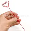 300mm Ins Antiguo Metal Florero Arreglo Floral Portatarjetas Portatarjetas de Negocio Arcilla Hecho a Mano DIY Inserto de Flores Portamensajes Portatiquetas