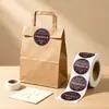 Etiquetas adesivas de vinil preto e rosa de aviso de frágil, usadas para o envio de produtos de vidro, à prova d'água e resistentes a UV