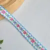 Estilo Étnico 1.2cm Flores Pequeñas Sencillo y Fresco Cinta Ropa Muñeca DIY Accesorios Hechos a Mano Moño Encaje