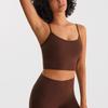 Ropa interior deportiva transpirable nueva para mujer, camisola que absorbe la humedad, chaleco de yoga, sostén push up para fitness, sostén de belleza para la espalda