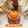 Abóboras Mini Artificiais Halloween Mais Vendidas Transfronteiriças, Decorações Coloridas para Festival da Colheita, Montagem de Cena Atmosférica, Venda Direta do Fabricante