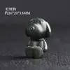 Jade Hetian Natural Material Fino Tallado Finamente Calabaza Tridimensional Buda Maitreya Dios de la Riqueza Colgante Zodiaco de Jade Dibujo Animado Colgante