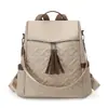 Mochila de Moda para Mujer 2026 con Bordado de Corazón, Casual Simple de Viaje Gran Capacidad Mochila para Mujer de Tres Vías