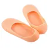 Cubierta de Pie de Silicona Esferas Completas Calcetines Tipo Barco Esferas en el Talón Cubierta de Pie Anti-grietas para Hombres y Mujeres Cubierta de Talón Elástica Suave Silicona
