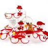 Nuevas gafas decorativas navideñas para adultos y niños, regalo de Navidad, suministros para fiestas, marcos de gafas creativos, venta al por mayor