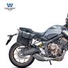 Muscle car Wolf adequado para 21/22 Honda CB650R bolsa lateral bolsa lateral retro caixa lateral modificação bolsa capacete liberação rápida