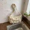 Bolsa de Tela Ligera Versátil Transfronteriza para Mujer 2026 Nueva Bolso Cruzado Casual para Hombro y Axila Bolso Cruzado Súper Popular de Nicho con Lunares