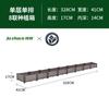 Caja de Plantación Zhixiao Caja Especial para Cultivar Verduras Maceta Rectangular tipo Plato para Balcón Maceta Grande para Verduras Artefacto para Interiores Exteriores