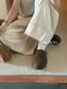 Zapatos Birkenstock de Piel de Vaca Estilo Nuevo 2026 sin Cordones para Mujer, Mocasines Versátiles de Hebilla de Textura Suave y Suela Suave, Zapatos Planos para Mujer