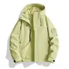 Jaqueta 3 em 1 Estilo Montanha para Exterior Caminhada Montanhismo Jaqueta 3 em 1 Destacável Jaqueta Estilo Casal Roupa Externa